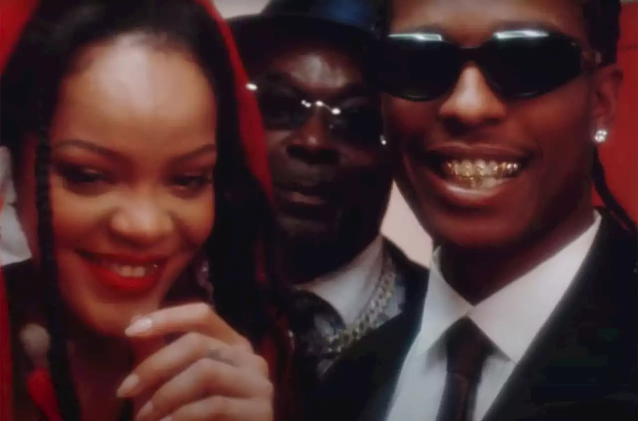 A$AP Rocky & Rihanna’s Ride-or-Die Love Story Ends With a Wedding in ‘DMB’ Video: Watch