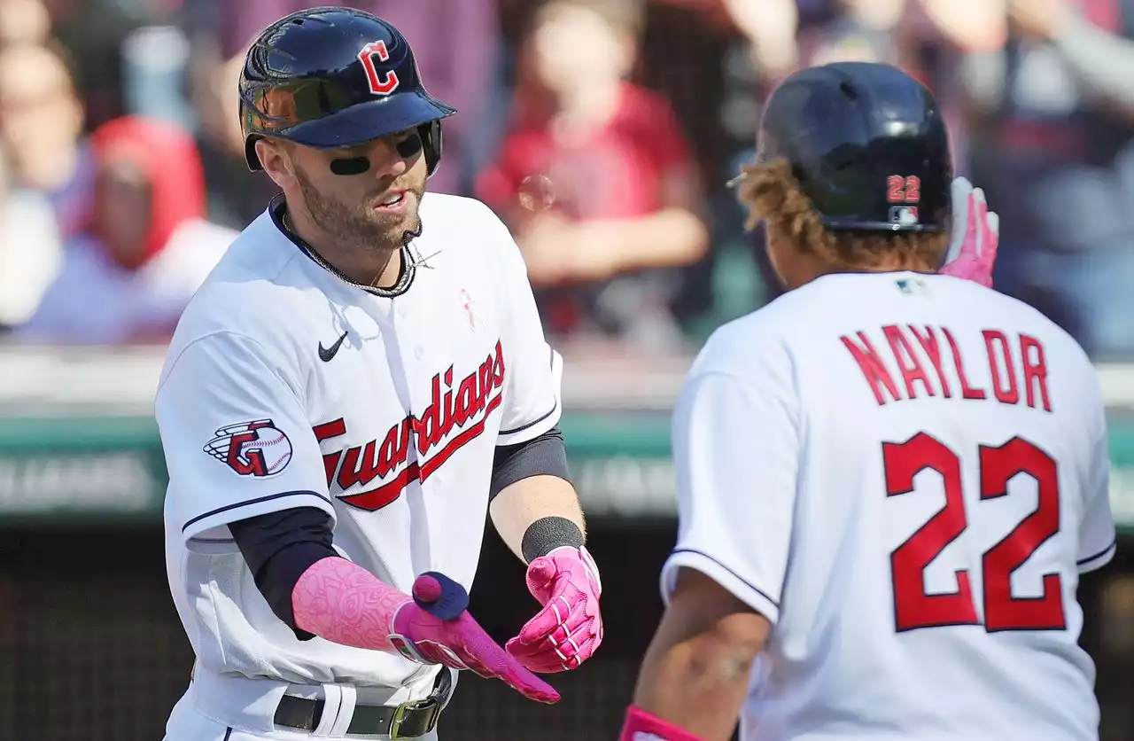 Owen Miller, Oscar Mercado rally Guardians to 4-3 win against Blue Jays