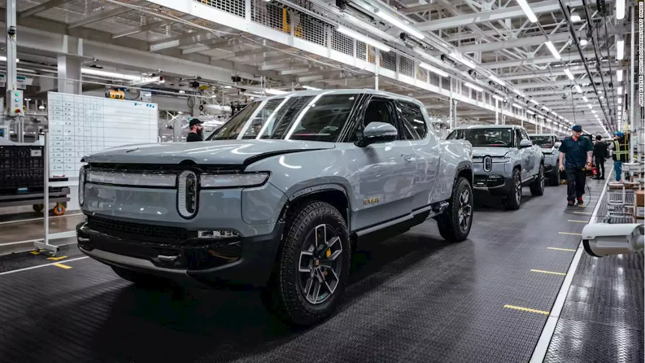 Rivian's stock plunges on report that Ford is selling shares