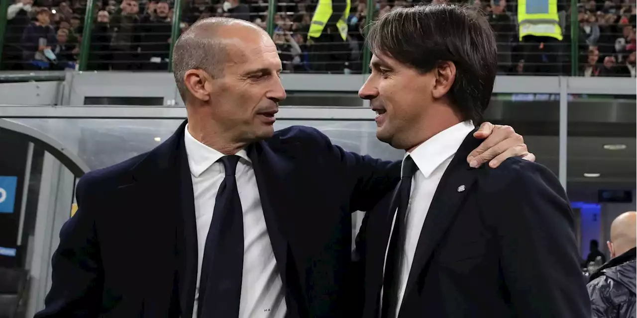 Juve-Inter, i destini incrociati di Inzaghi e Allegri