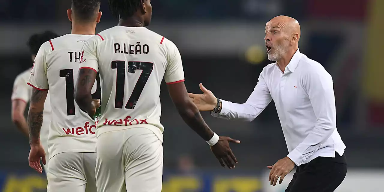 Milan, Pioli: 'Abbiamo altri due gradini. Tonali? È un po' Pirlo e un po' Gattuso'