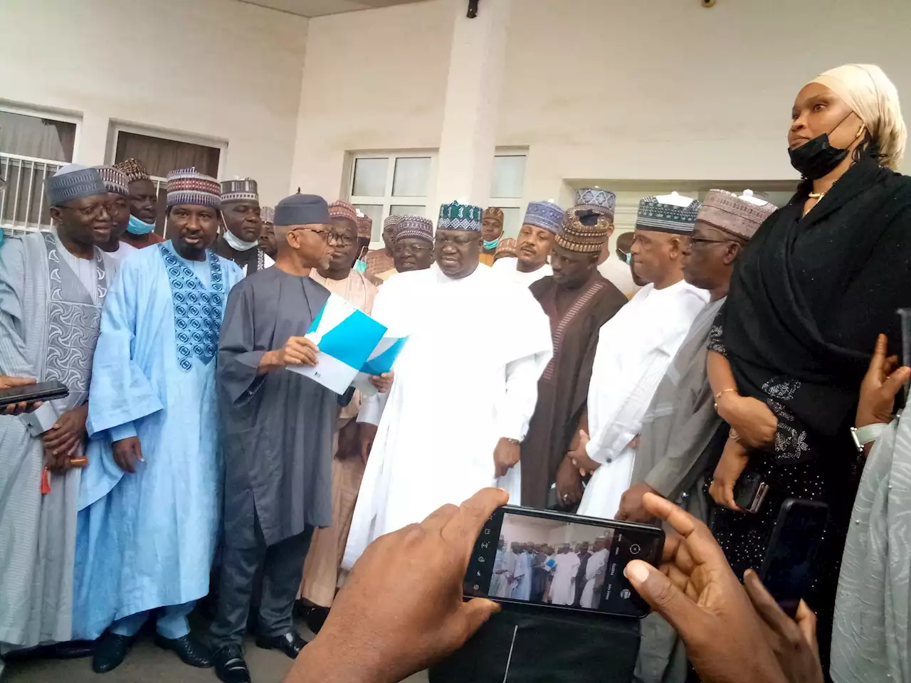 BREAKING: 2023 Presidency: Senate President, Ahmed Lawan picks APC N100m nomination forms