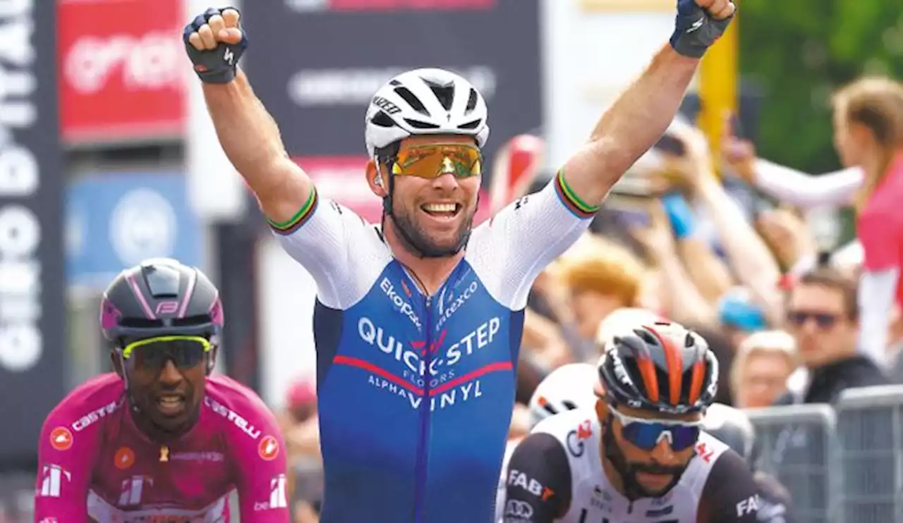 Giro de Italia: Cavendish gana, Gaviria aguarda y el pelotón se dirige a Sicilia