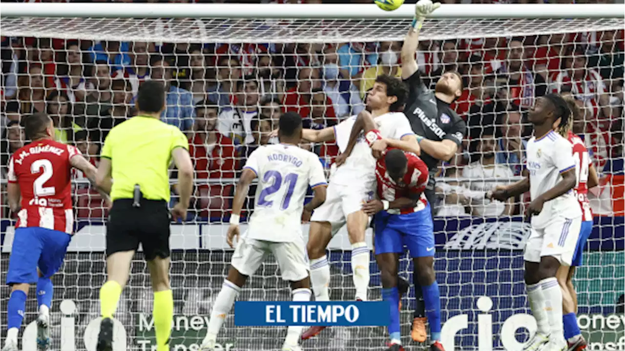 Atlético de Madrid se quedó con el clásico y dejó en blanco al Real