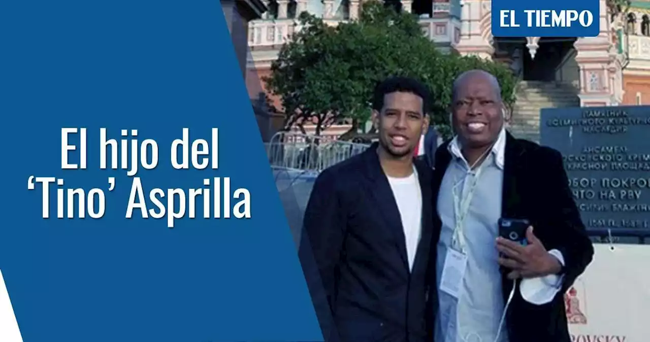 A esto se dedica hoy en día Santiago, el hijo del Tino Asprilla