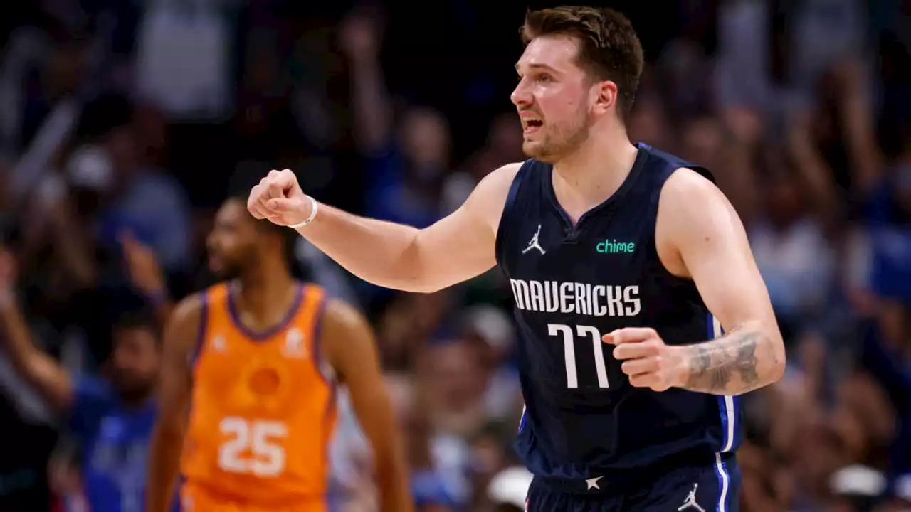 Doncic, Mavs beat Suns to even series 2-2