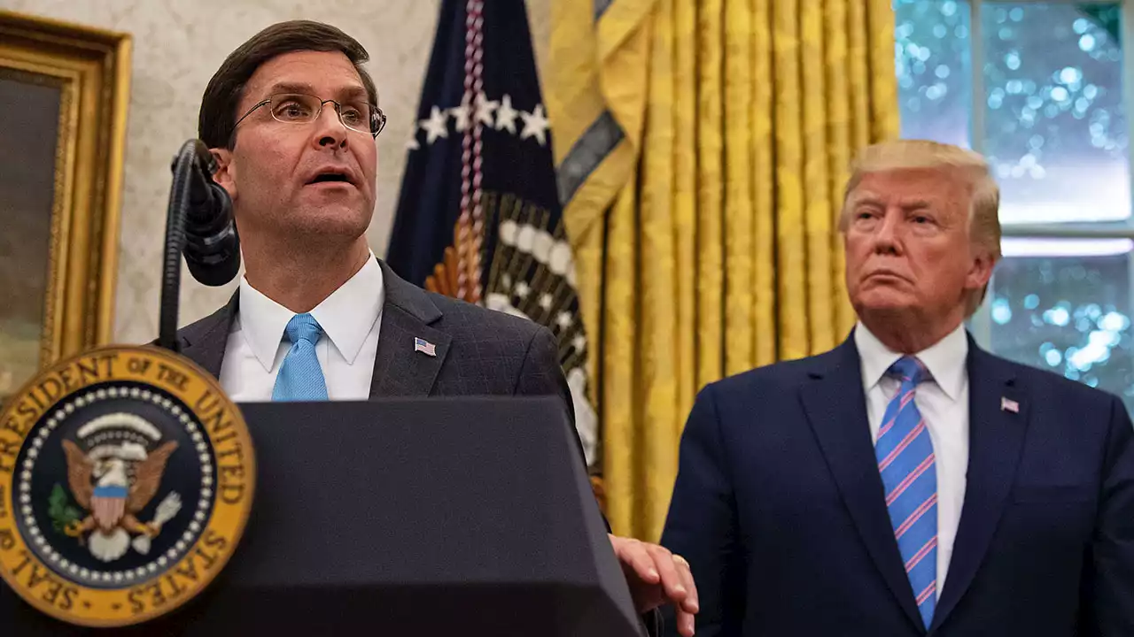 Trump calls Esper's claims that the former president wanted to shoot protesters 'a complete lie'