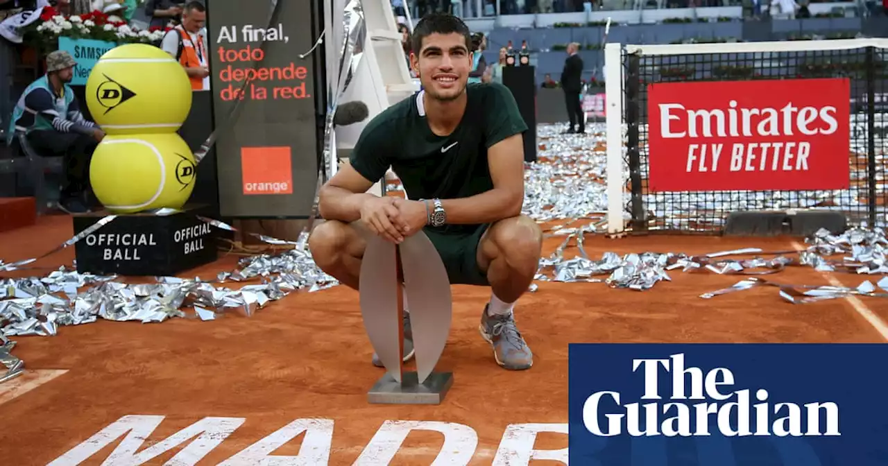 Teenager Carlos Alcaraz hailed as ‘new superstar’ after Madrid Open title