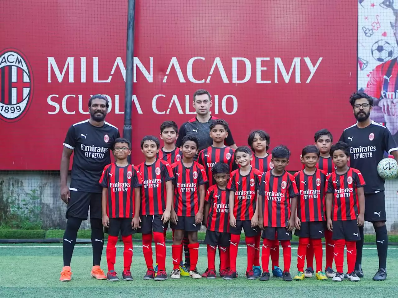 Milan International Academy in India per far crescere giovani campioni