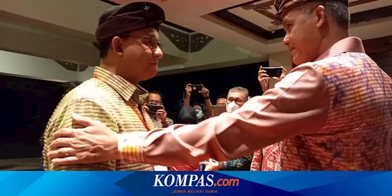 Saat Anies Baswedan dan Ganjar Pranowo Bertemu di Bali...