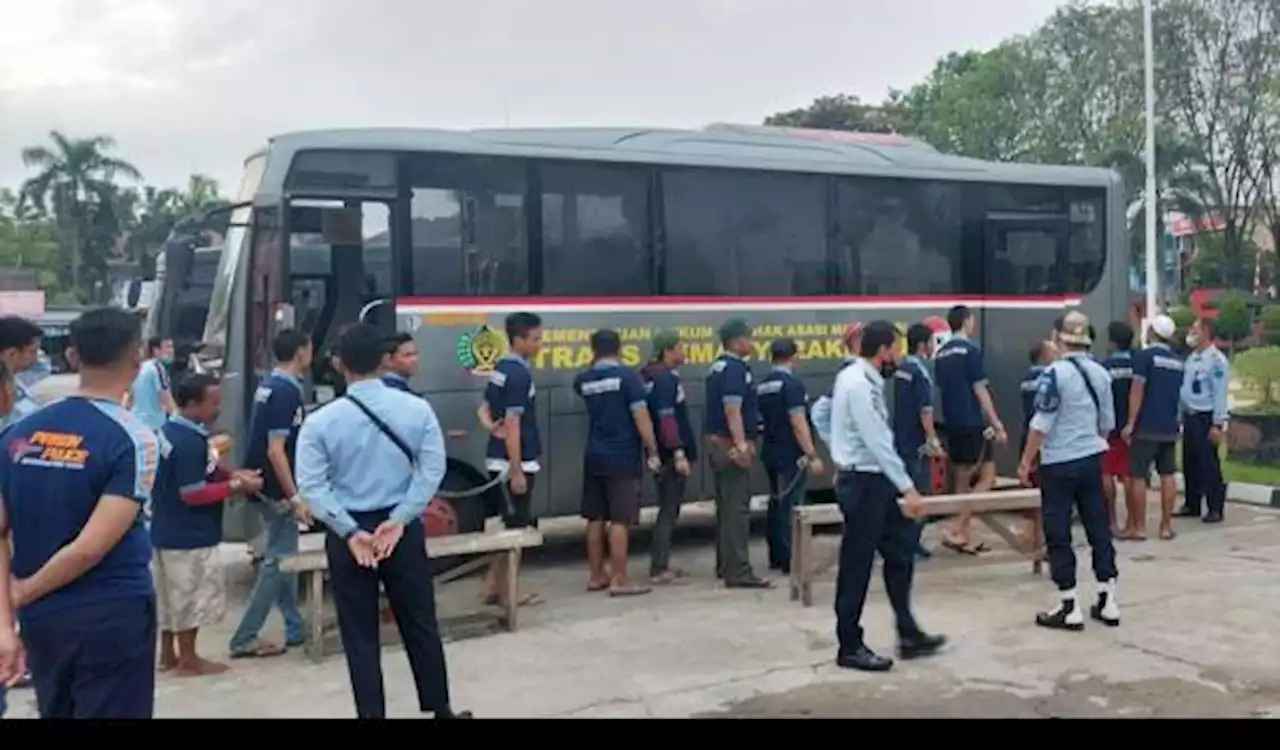 Deteksi Dini Gangguan Keamanan, 60 Warga Binaan Lapas Banjarmasin Dipindahkan ke Lapas Karang Intan