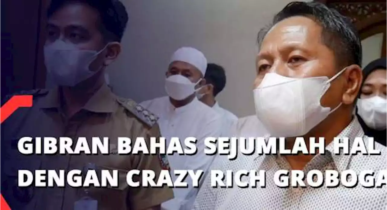 Gibran Bahas Sejumlah Hal Dengan Crazy Rich Grobogan