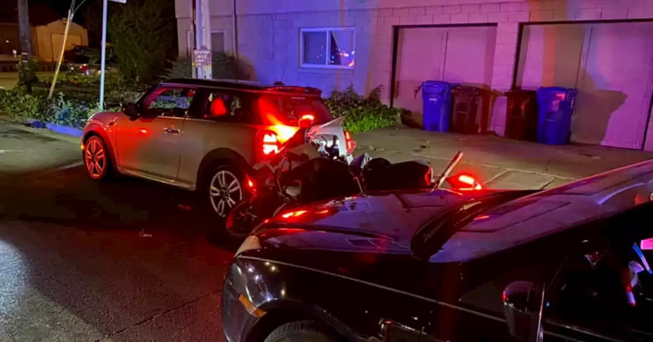 Drunk driver plows into Richmond police motorcycle during traffic stop