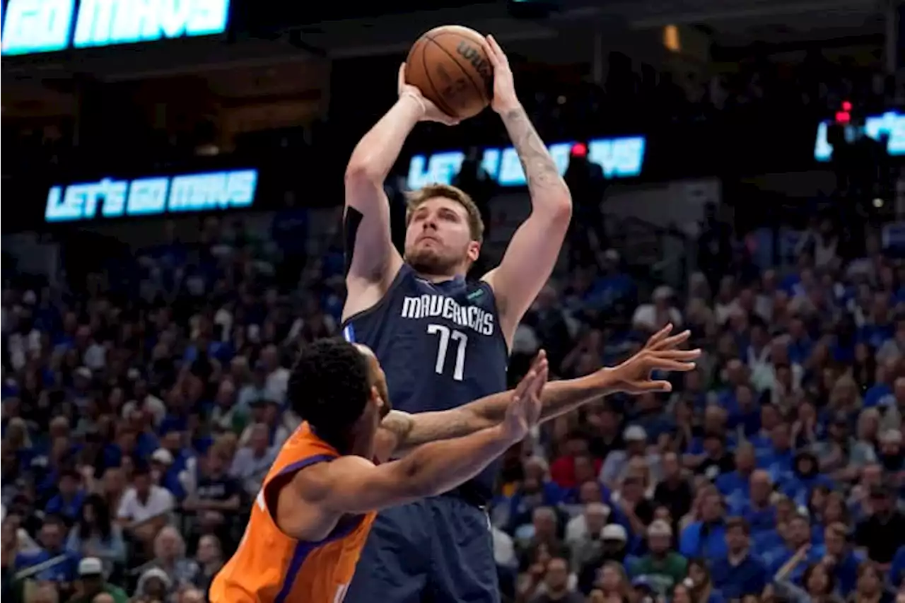 Doncic, Mavs beat foul-plagued Paul, Suns to even series 2-2