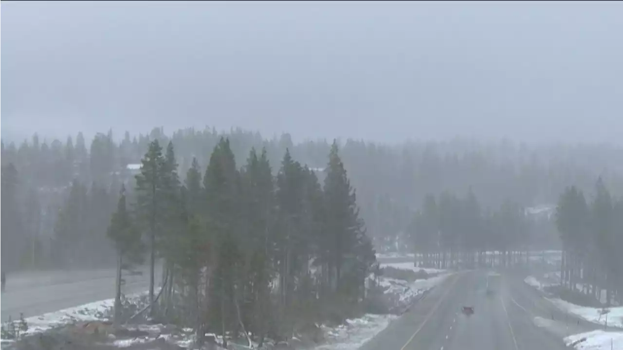 Crazy May weather: Spring storm catches Tahoe visitors off guard