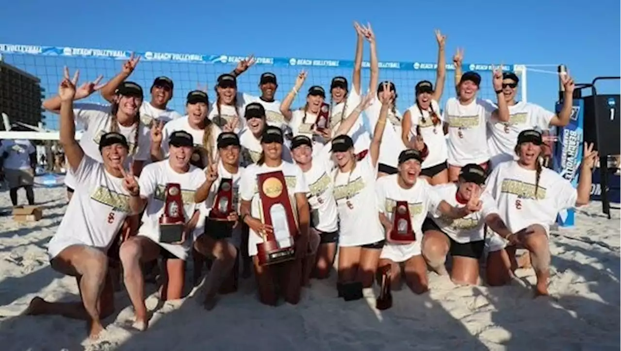 USC wins 2nd consecutive NCAA women’s beach volleyball title