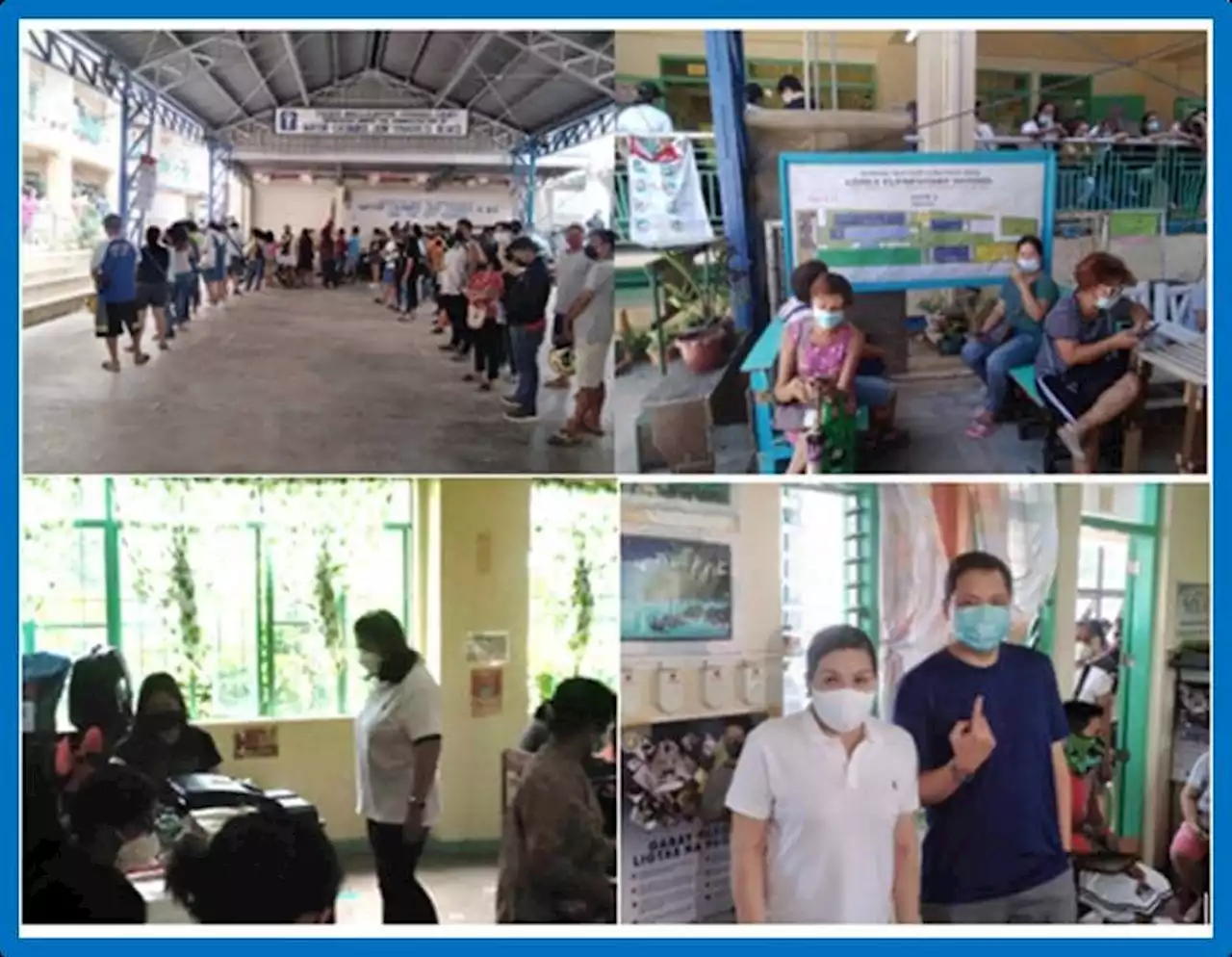 Local candidates join long queues of voters in Antipolo City