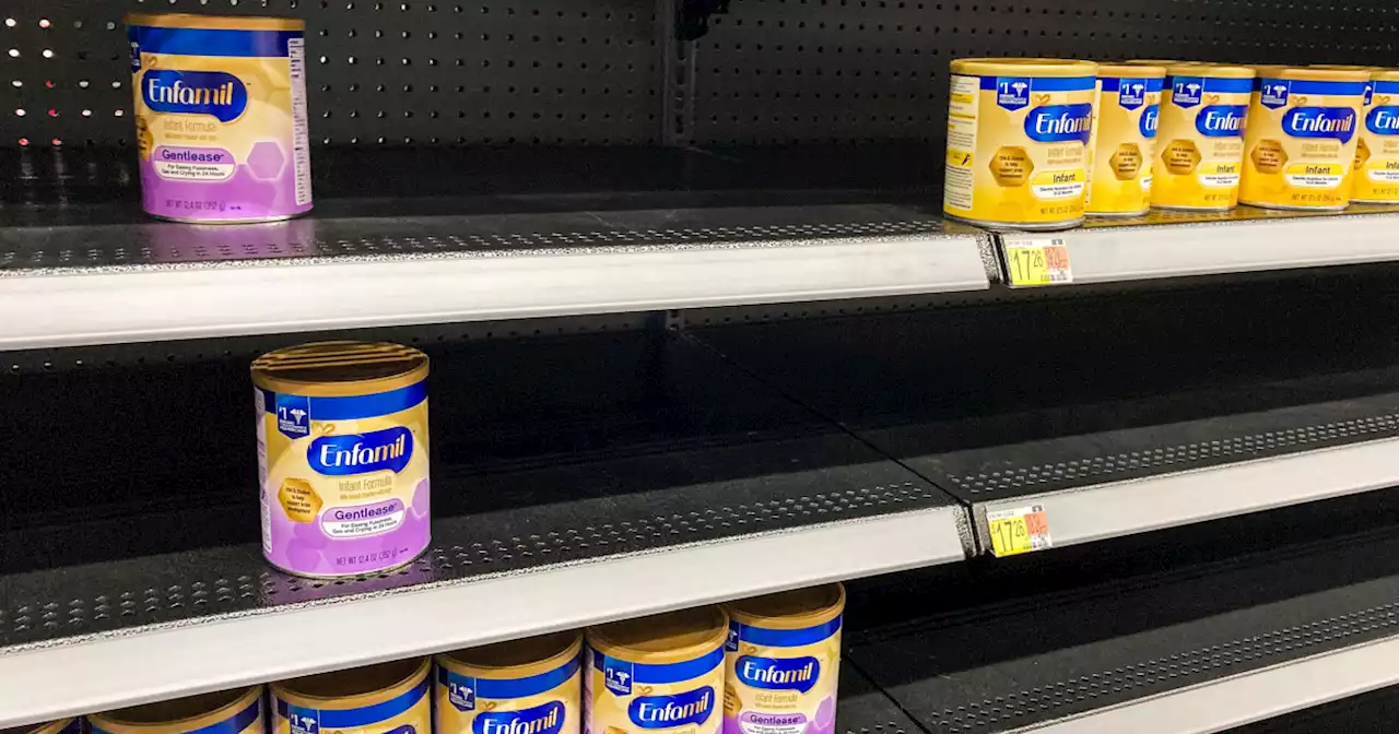 40 percent of America's baby formula supplies are out of stock