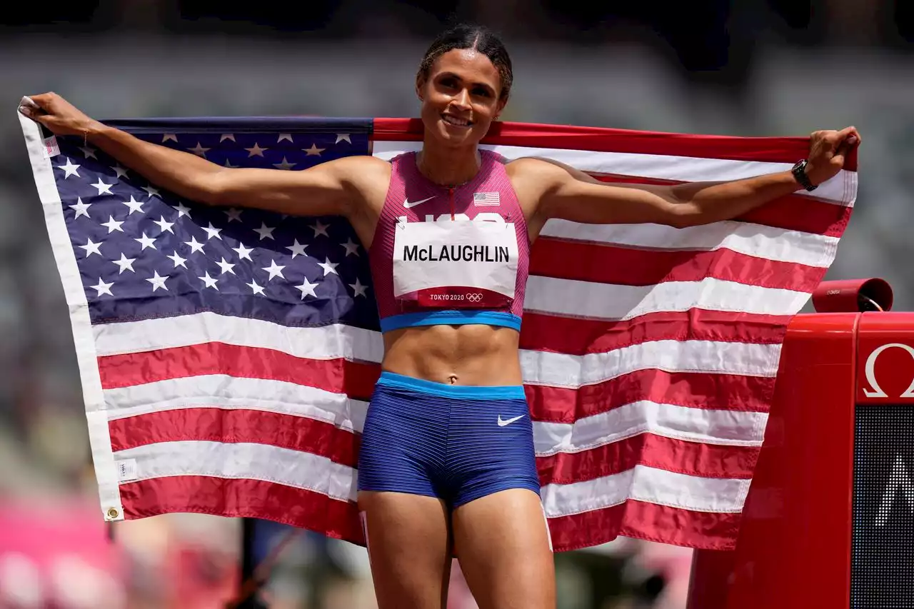 N.J. Olympics star Sydney McLaughlin gets married, hints at name change (PHOTOS)