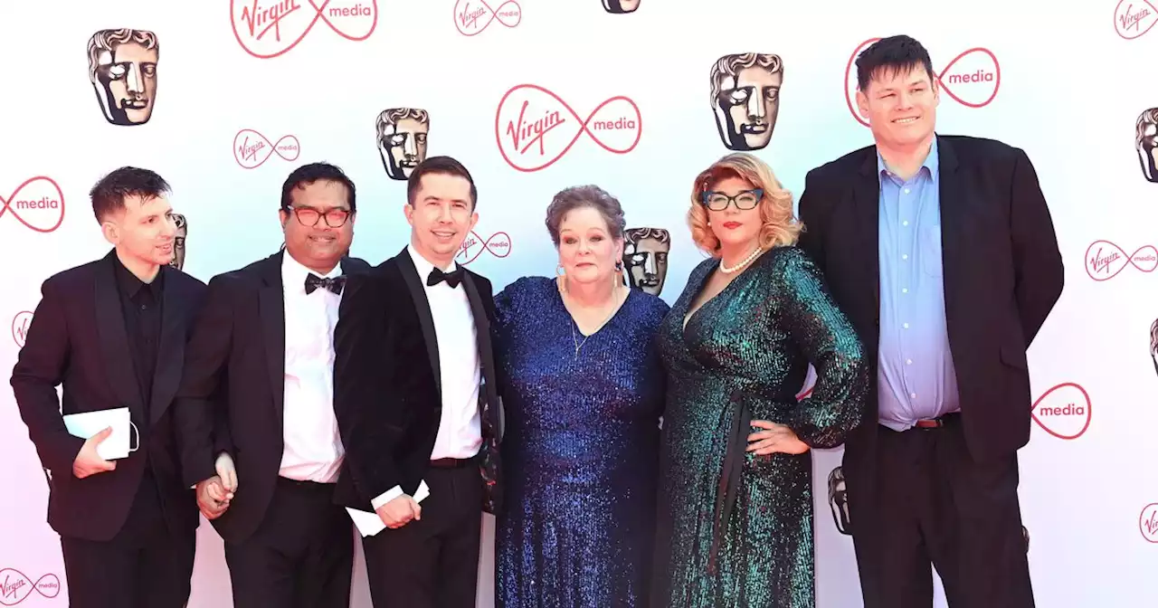 Chase stars Anne Hegerty and Jenny Ryan looks worlds away from show at BAFTAs