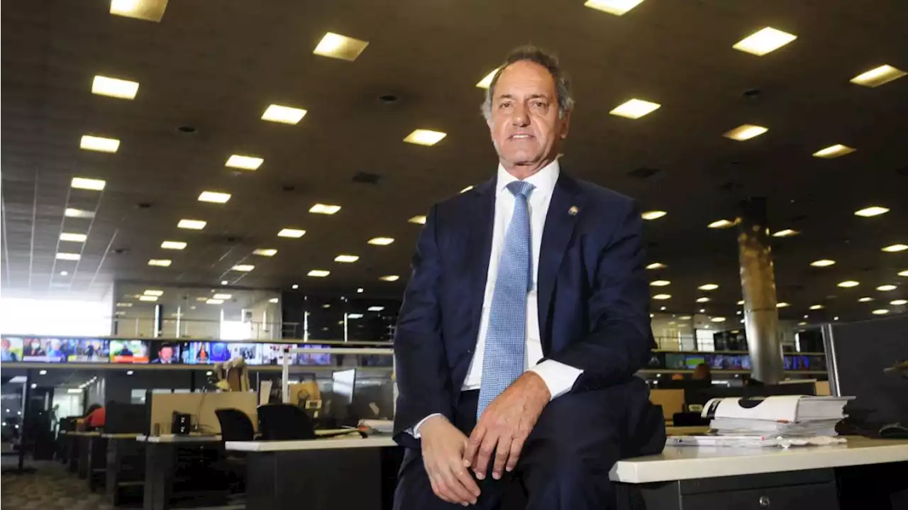 Daniel Scioli: 'Hablé con Cristina y con Alberto. Ya lo dijo ella, aquí no hay pelea'