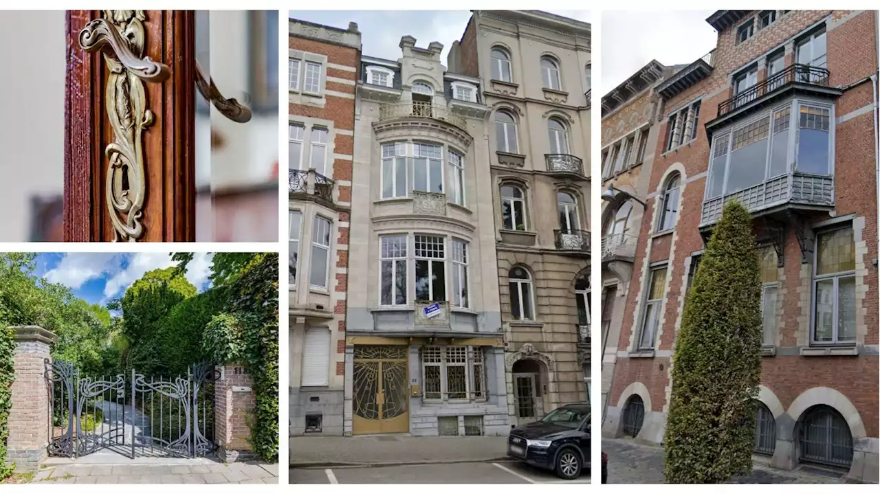 Bruxelles : après la maison Cauchie, ces autres biens Art nouveau d'exception mis en vente