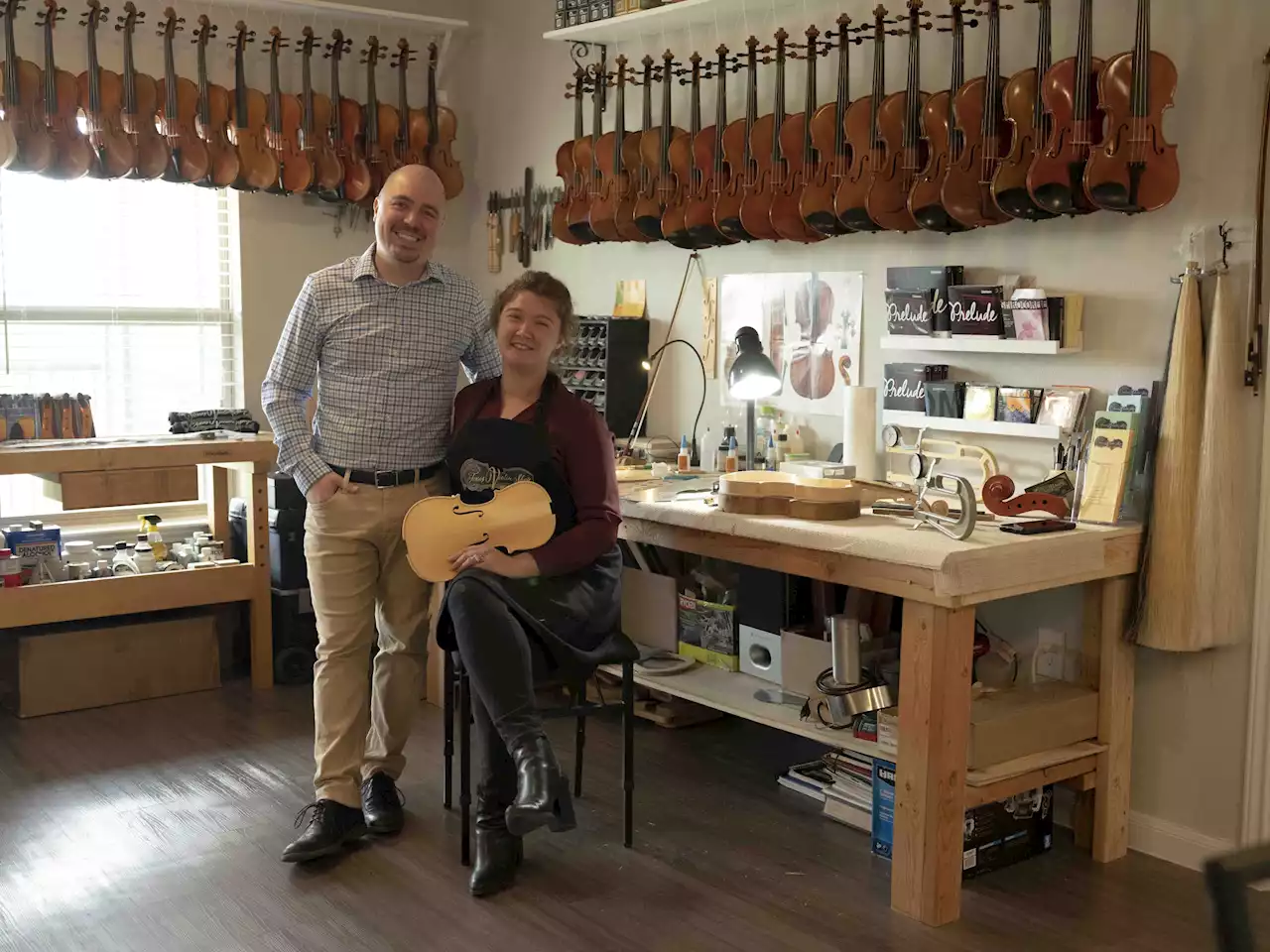 Where I Work: Texas Violin Shop