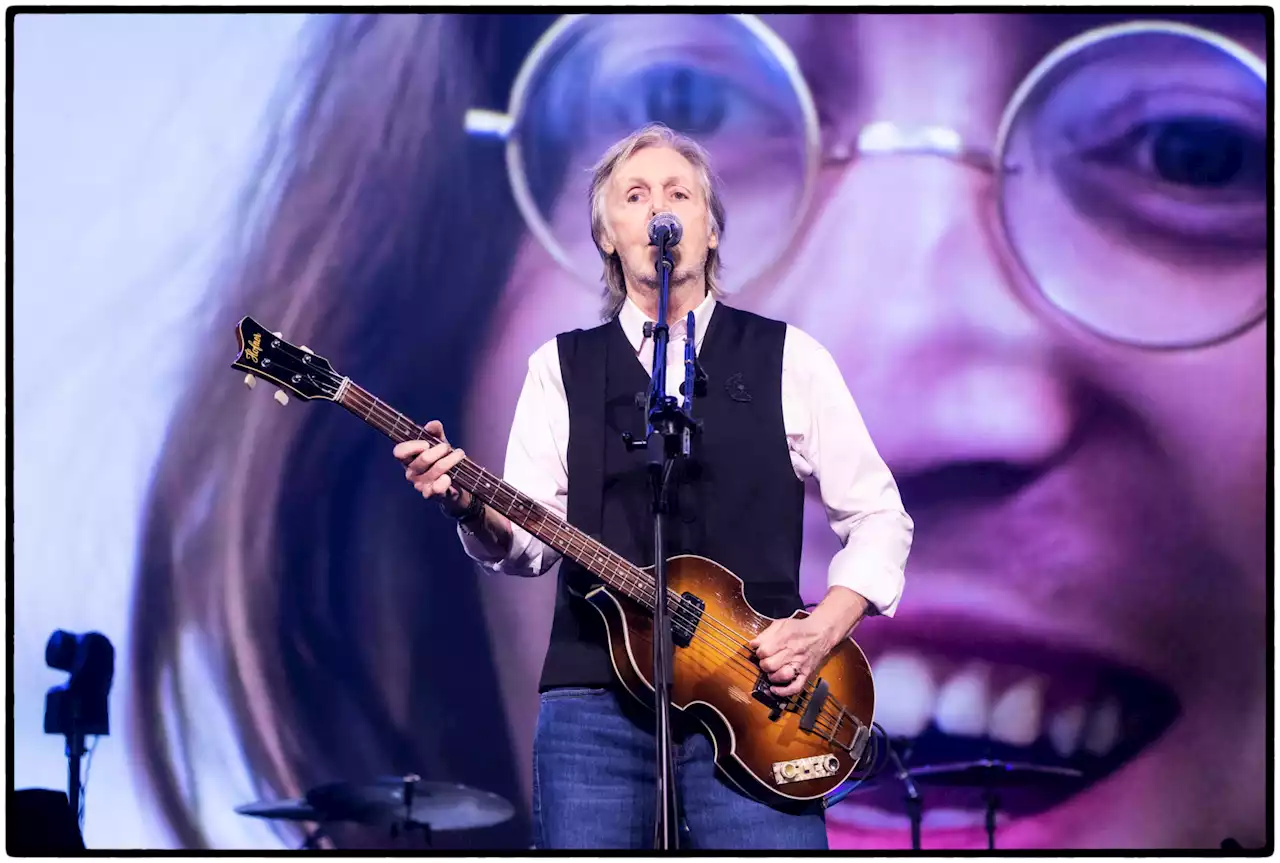 Paul McCartney was a musical grave robber in Oakland last night