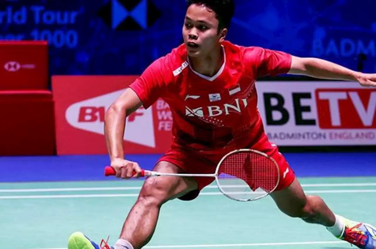 Hasil Piala Thomas 2022: Anthony Ginting Kalah, Indonesia Tertinggal dari Singapura