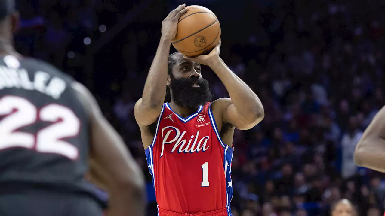 James Harden's Big Night Lifts 76ers Over Heat in Game 4