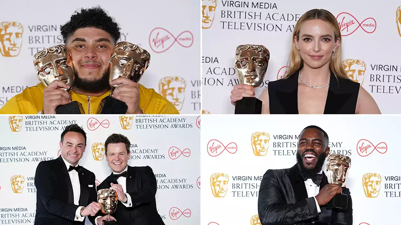 BAFTA TV Awards 2022: Broadcasters win big at ceremony as stars show support for BBC and Channel 4