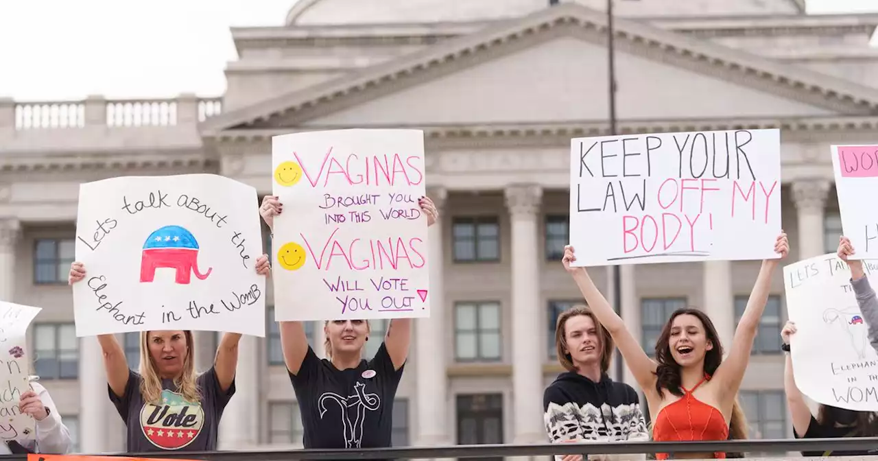 Utahns gather at Capitol on Mother’s Day in support of abortion rights