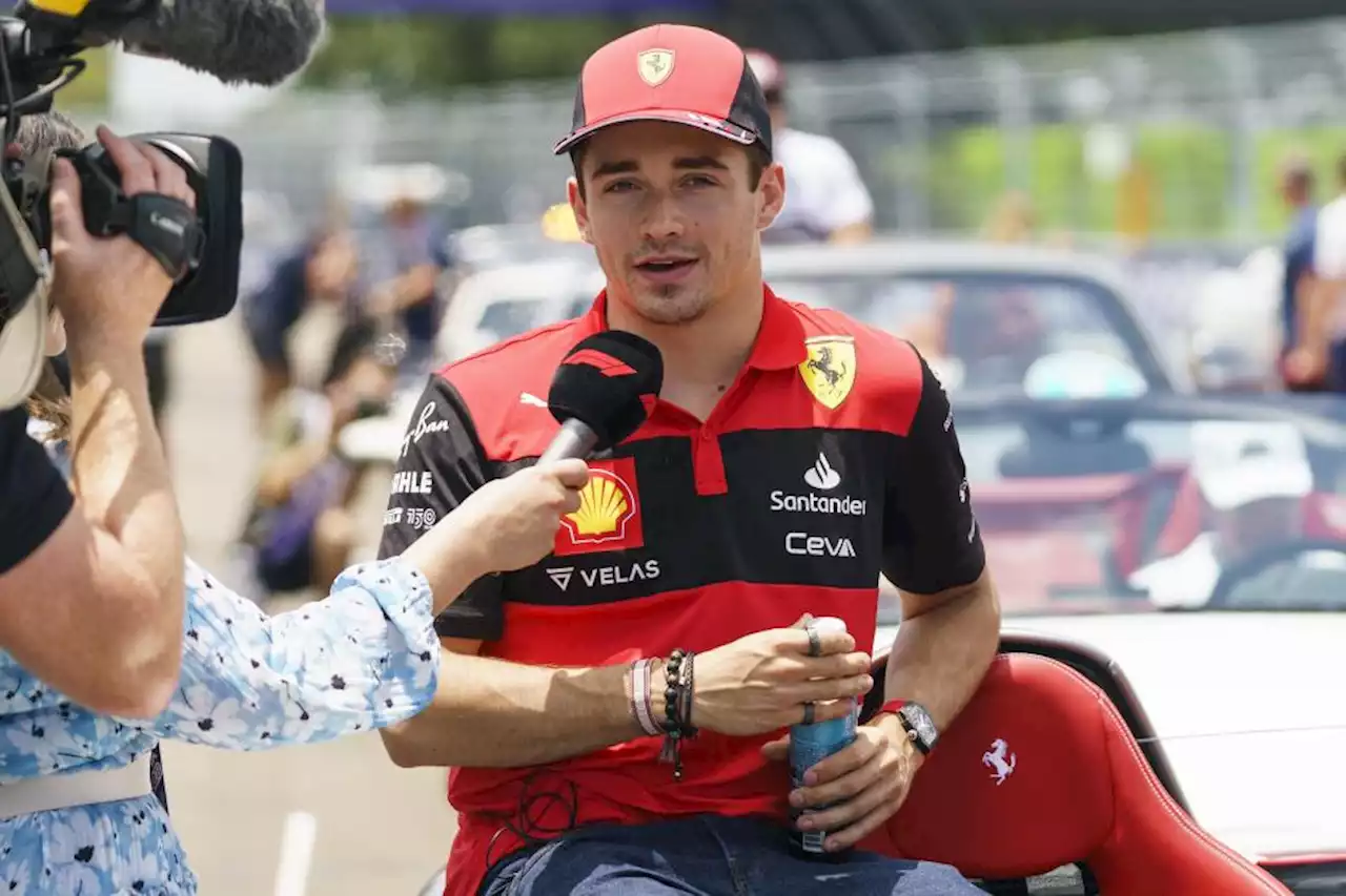 Charles Leclerc a préparé le GP de Miami avec... un foot-tennis face à David Beckham (vidéo)