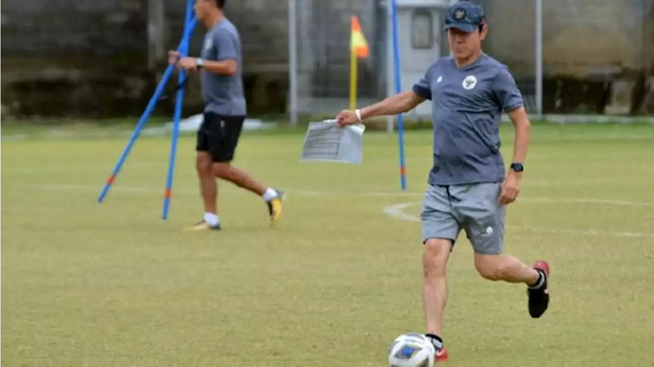 Timnas U-23 Indonesia vs Timor Leste Selasa, Shin Tae-yong Ubah Suasana Latihan