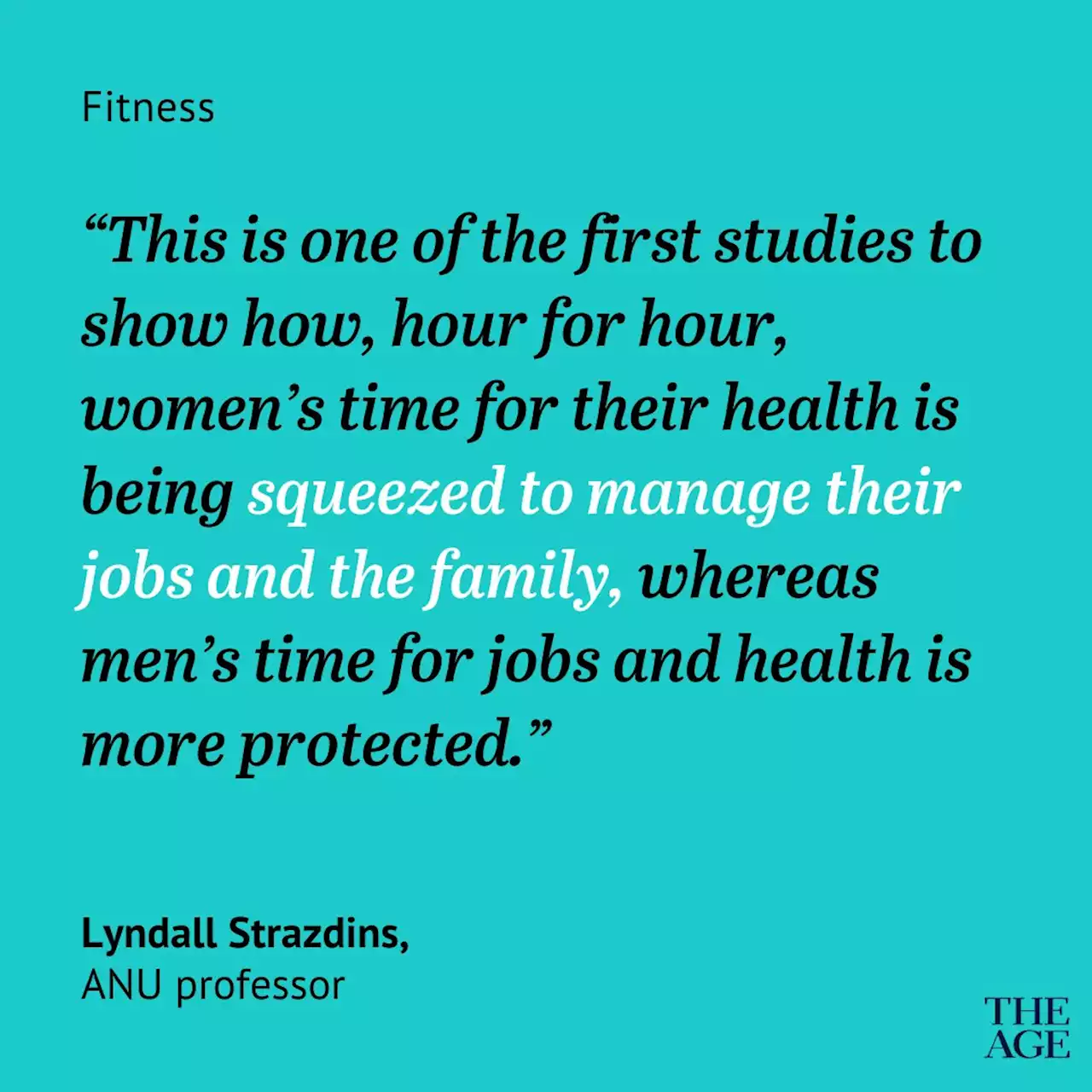 Overtime at work equals less exercise, unless you’re a man