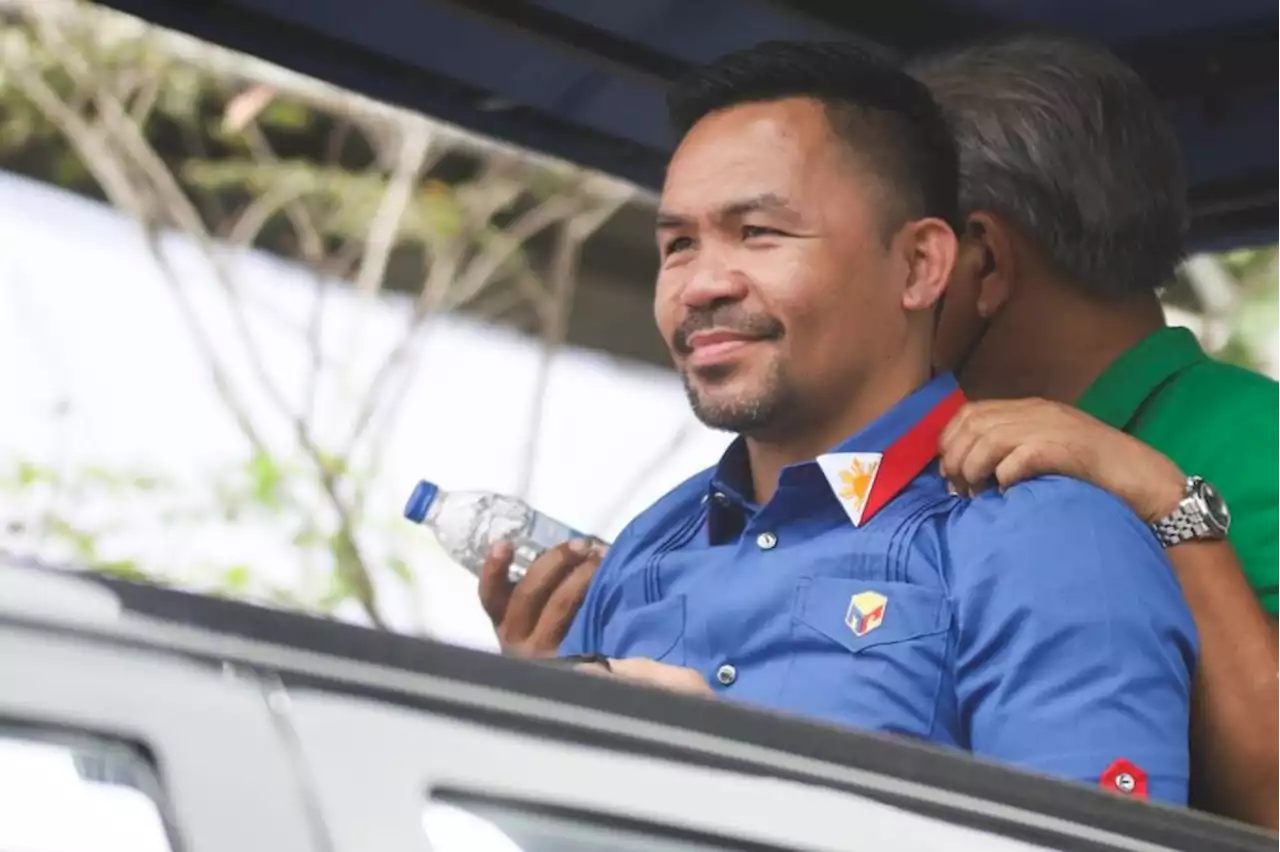 Pacquiao casts vote in Sarangani province