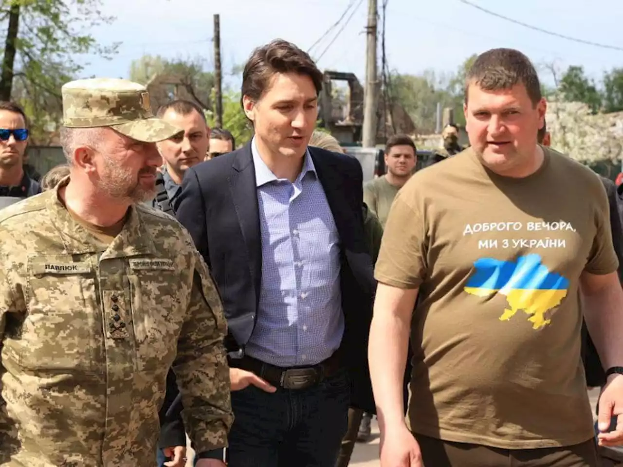 PM Justin Trudeau makes surprise visit to Ukraine