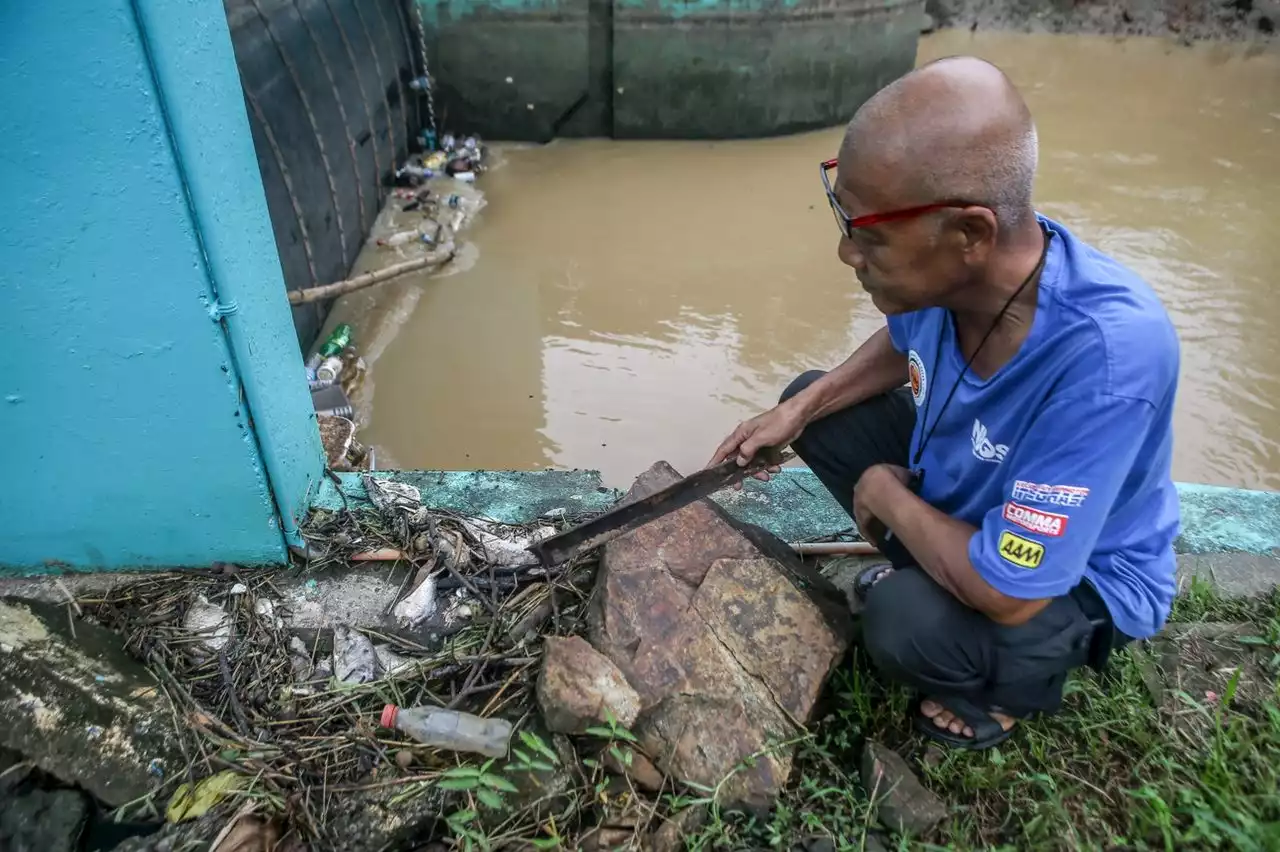 Penduduk khuatir hidupan sungai pupus