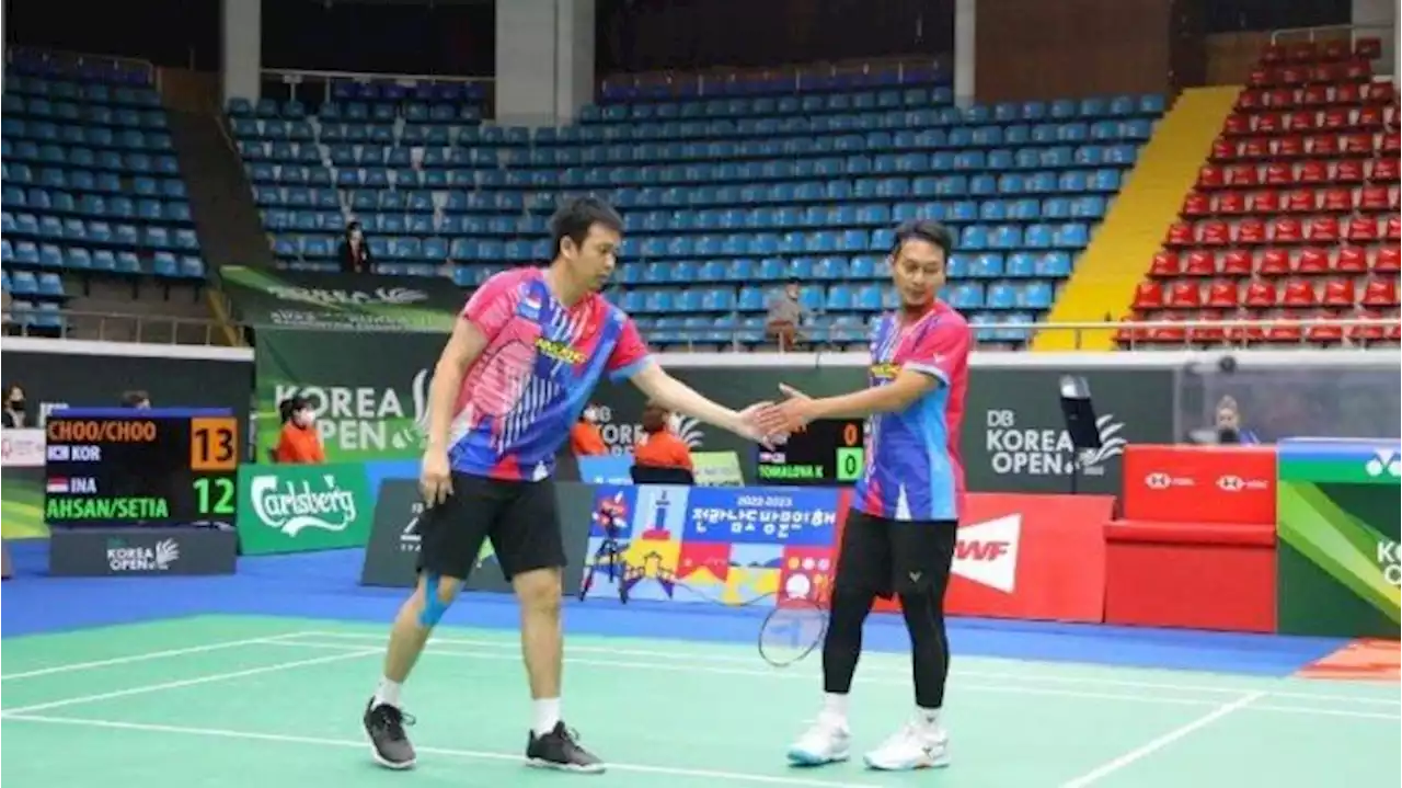 59 Menit Membara, Ahsan/Hendra Bawa Indonesia Samakan Poin Vs Thailand