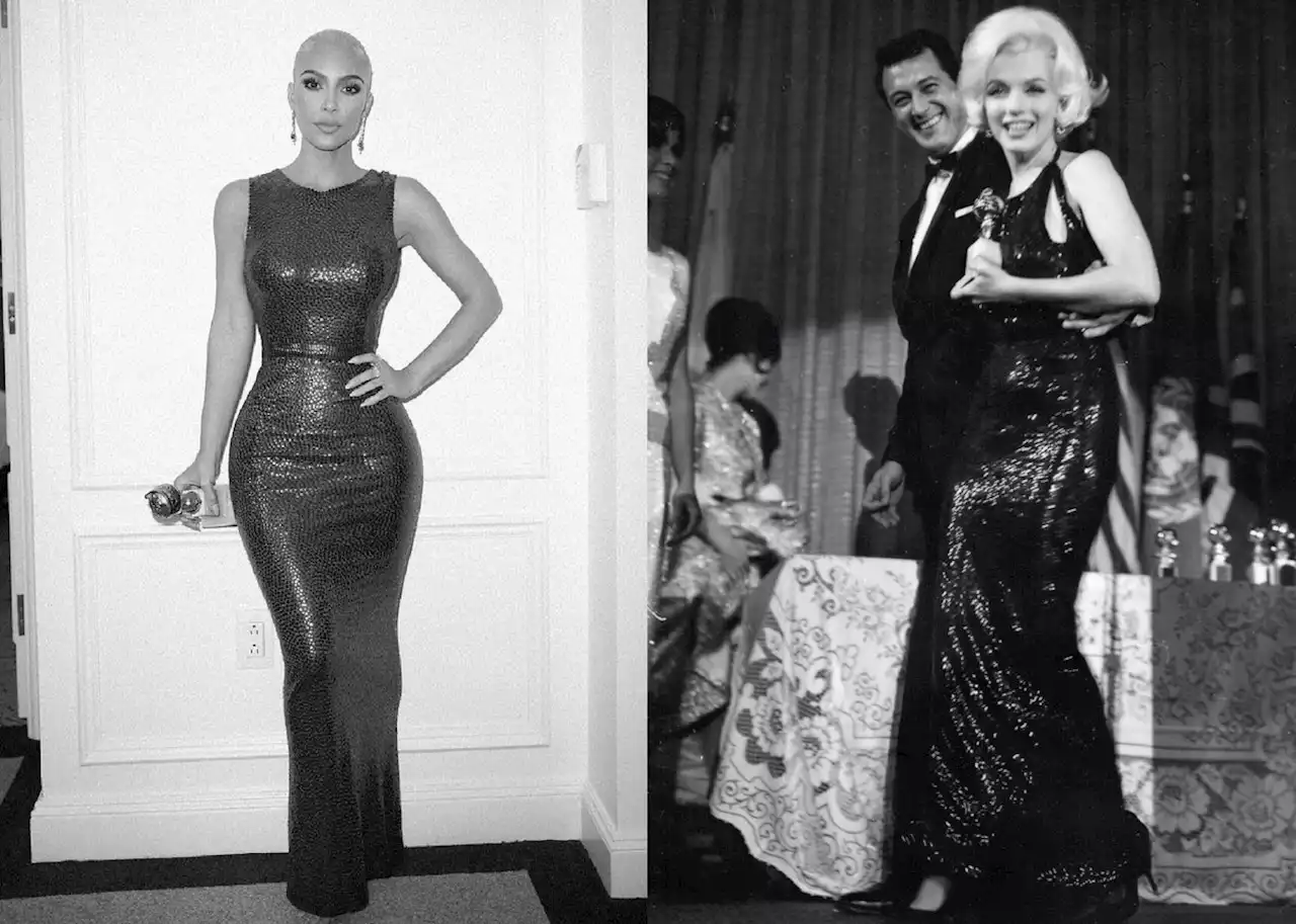 Kim Kardashian Wore Another Marilyn Monroe Dress