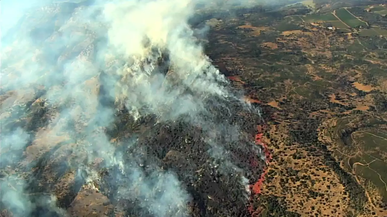 Old Fire burning in Napa Valley forces evacuations, scorches over 500 acres