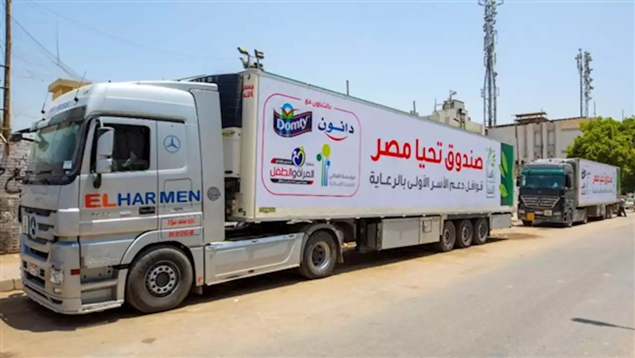 صندوق تحيا مصر ينظم قافلة حماية اجتماعية لرعاية 2000 أسرة بالجيزة