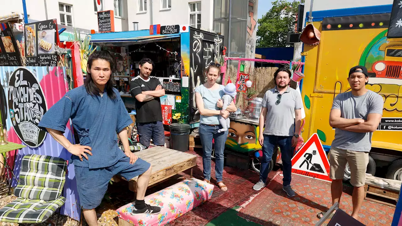 Aus für die leckeren Buden am Berliner Holzmarkt!