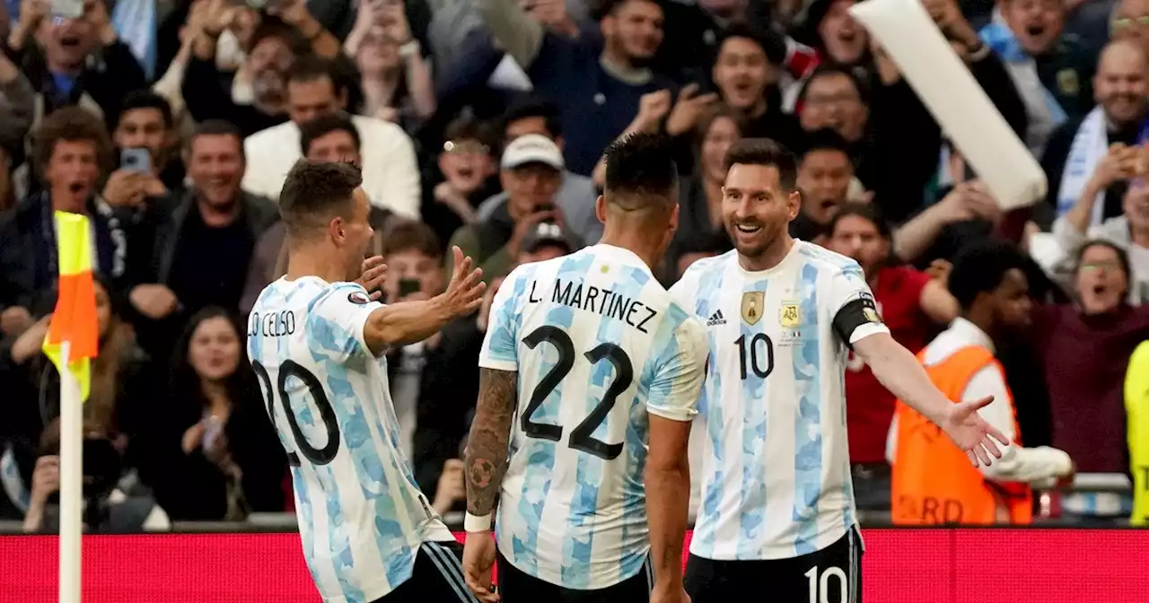 Argentina vs. Italia: la genialidad de Messi que le permitió a Lautaro abrir la Finalissima en Wembley