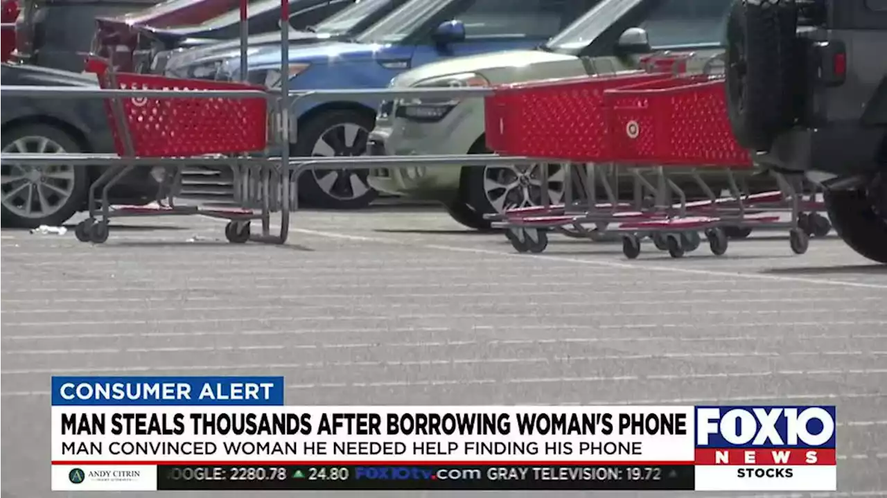 Man scams woman out of $4K after borrowing her phone