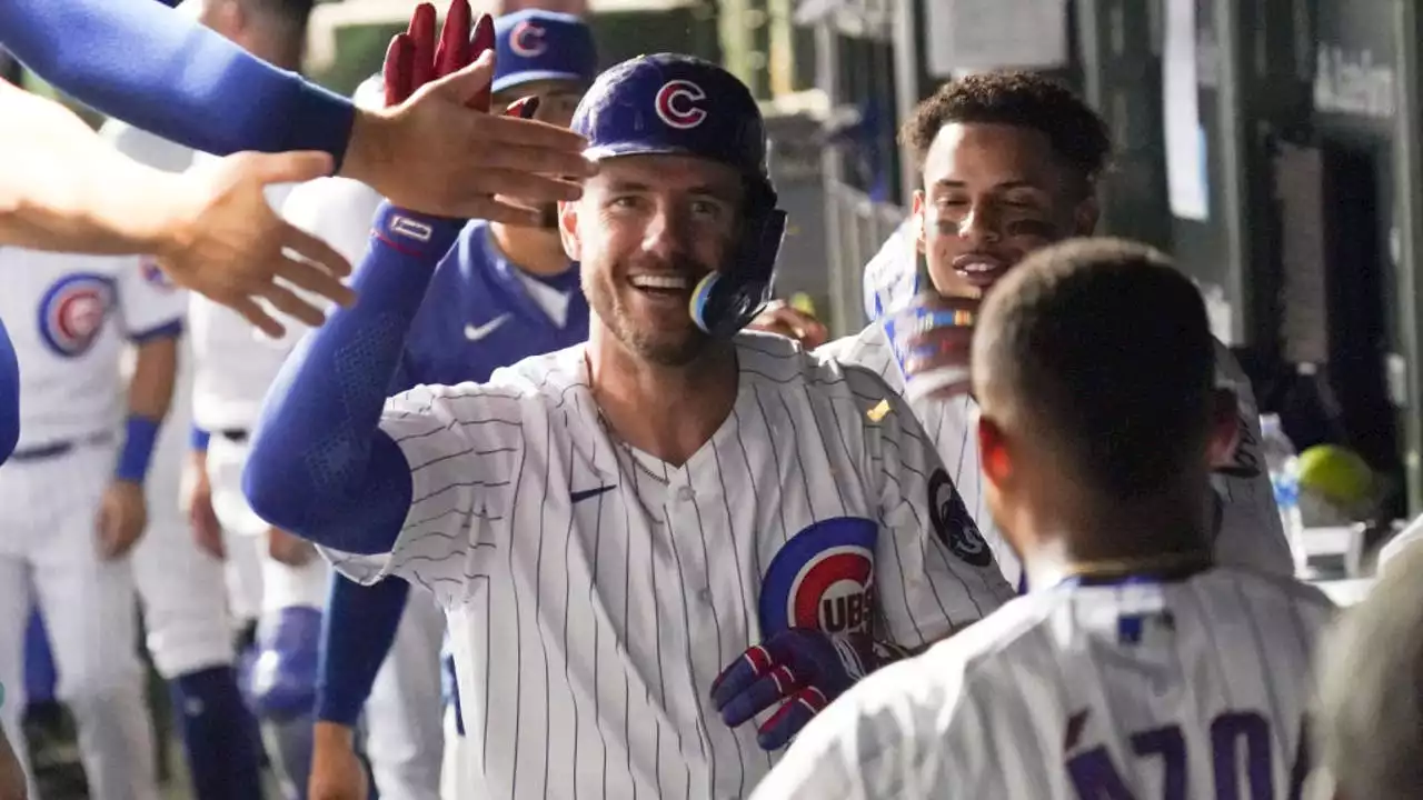 Wisdom homers in 8th inning, Cubs beat Brewers 8-7