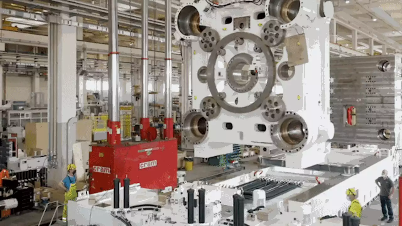 Tesla Cybertruck's massive die-casting press revealed in new video