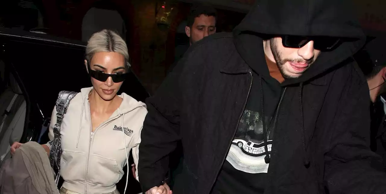 Kim Kardashian and Pete Davidson Spotted at High-End Jewelry Story in London