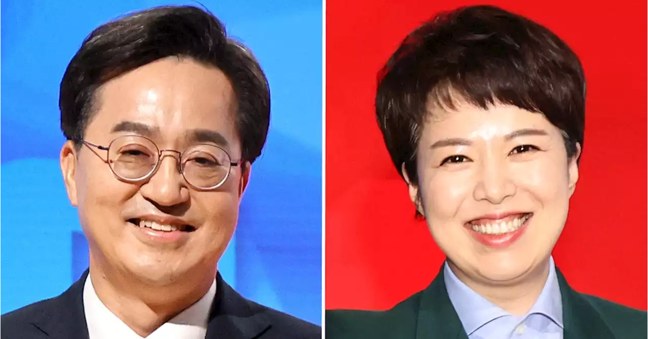 김동연 48.5% 김은혜 49.6%…송영길 37.9% 오세훈 60.5% [JTBC 출구조사]