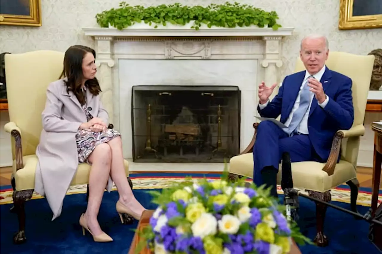 Biden talks gun control, extremism with New Zealand's PM